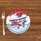 8 Ct. Up & Away Airplane Dessert Plates 7.38" Paper Plates for Travel & Birthday Themes